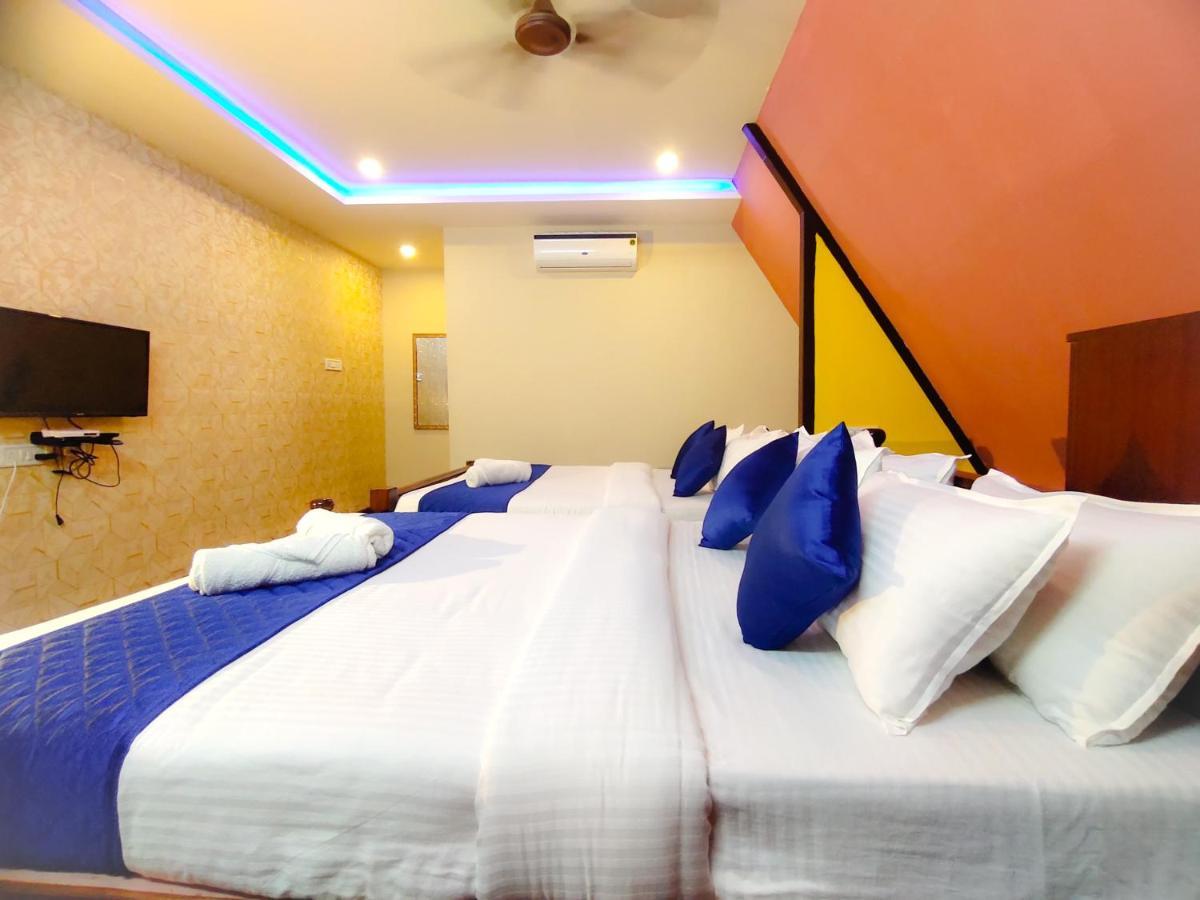 Pv Cottages - Serenity Beach Pondicherry Bagian luar foto