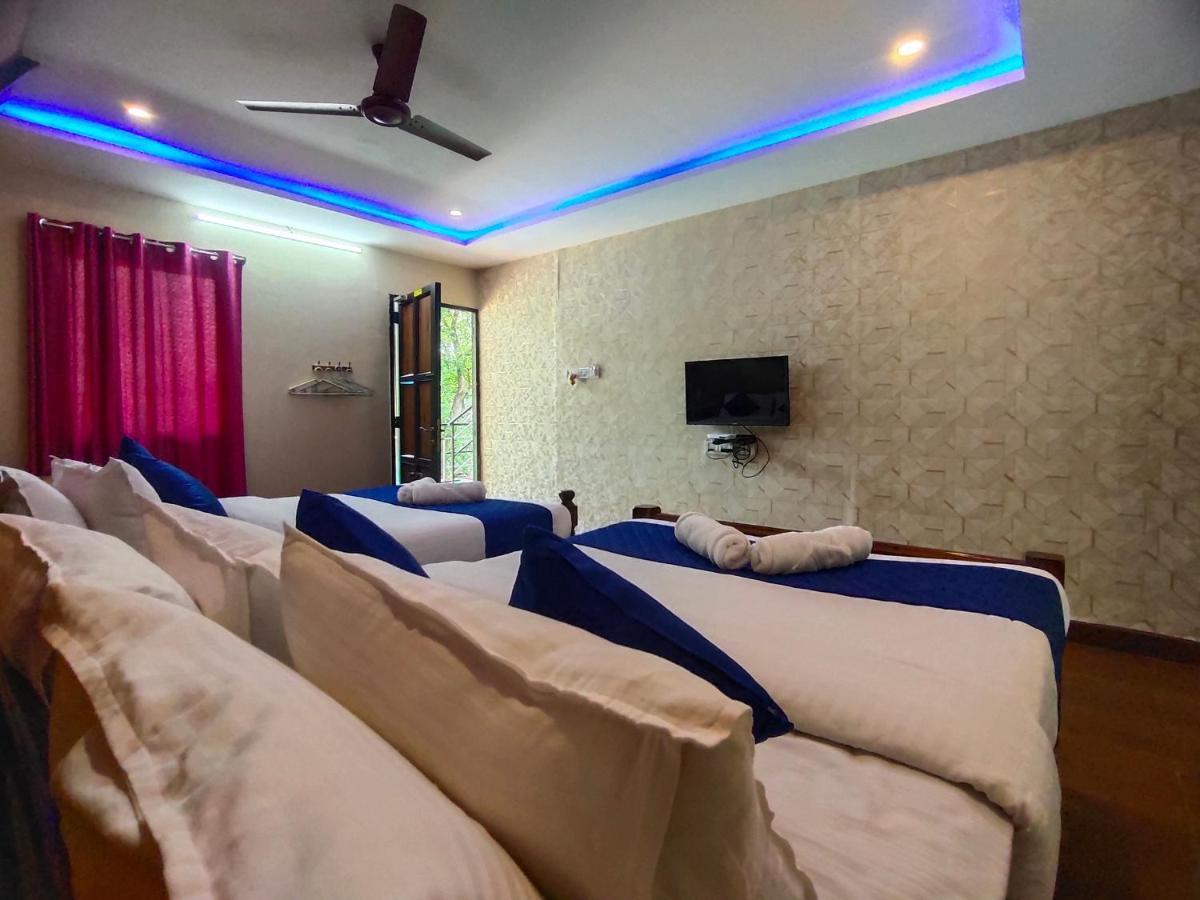 Pv Cottages - Serenity Beach Pondicherry Bagian luar foto
