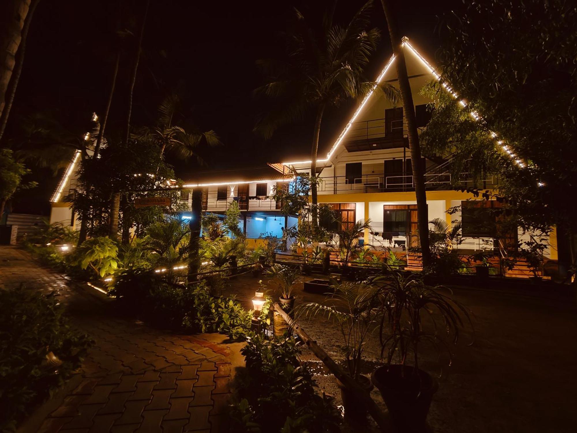 Pv Cottages - Serenity Beach Pondicherry Bagian luar foto