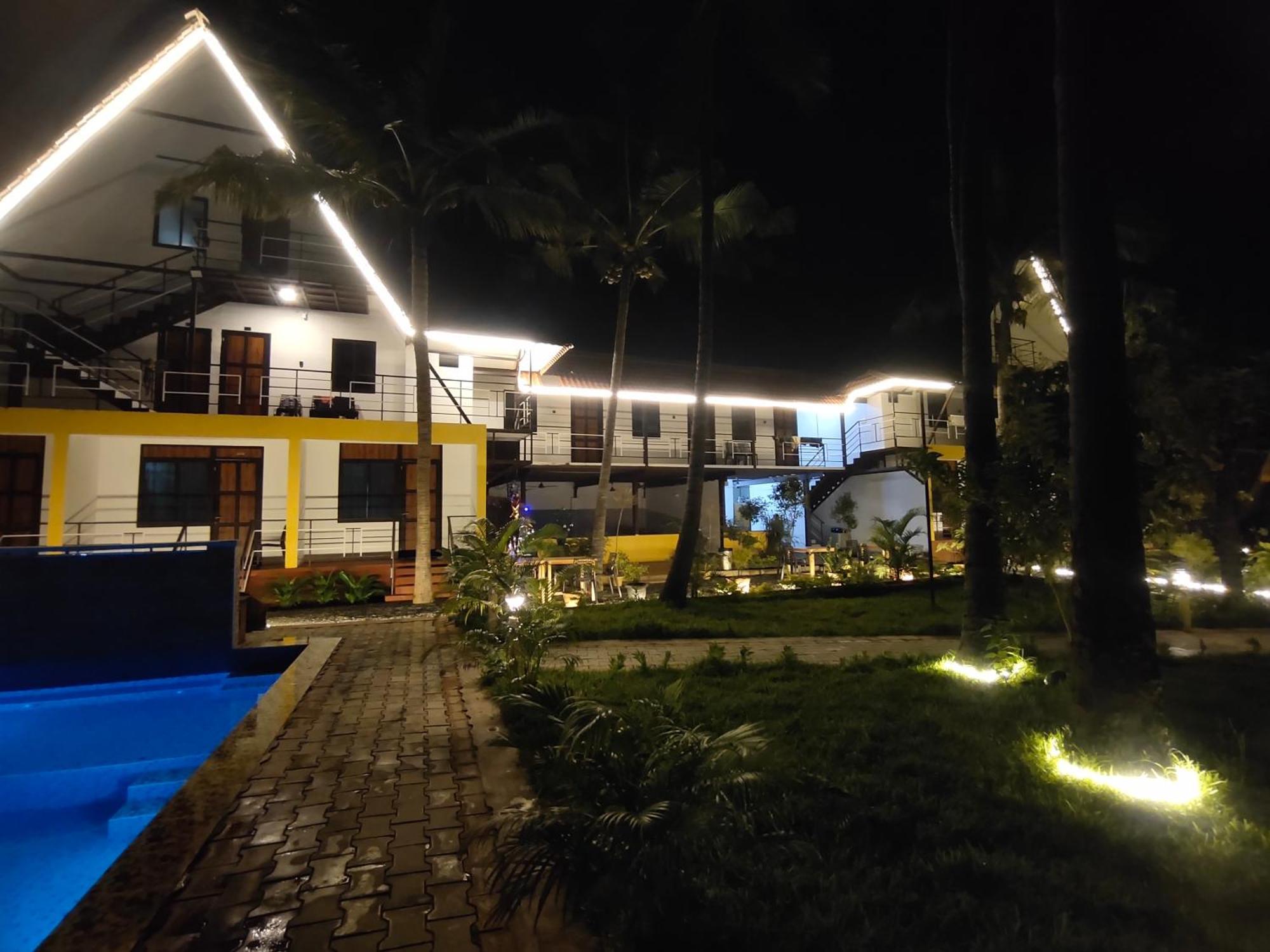 Pv Cottages - Serenity Beach Pondicherry Bagian luar foto