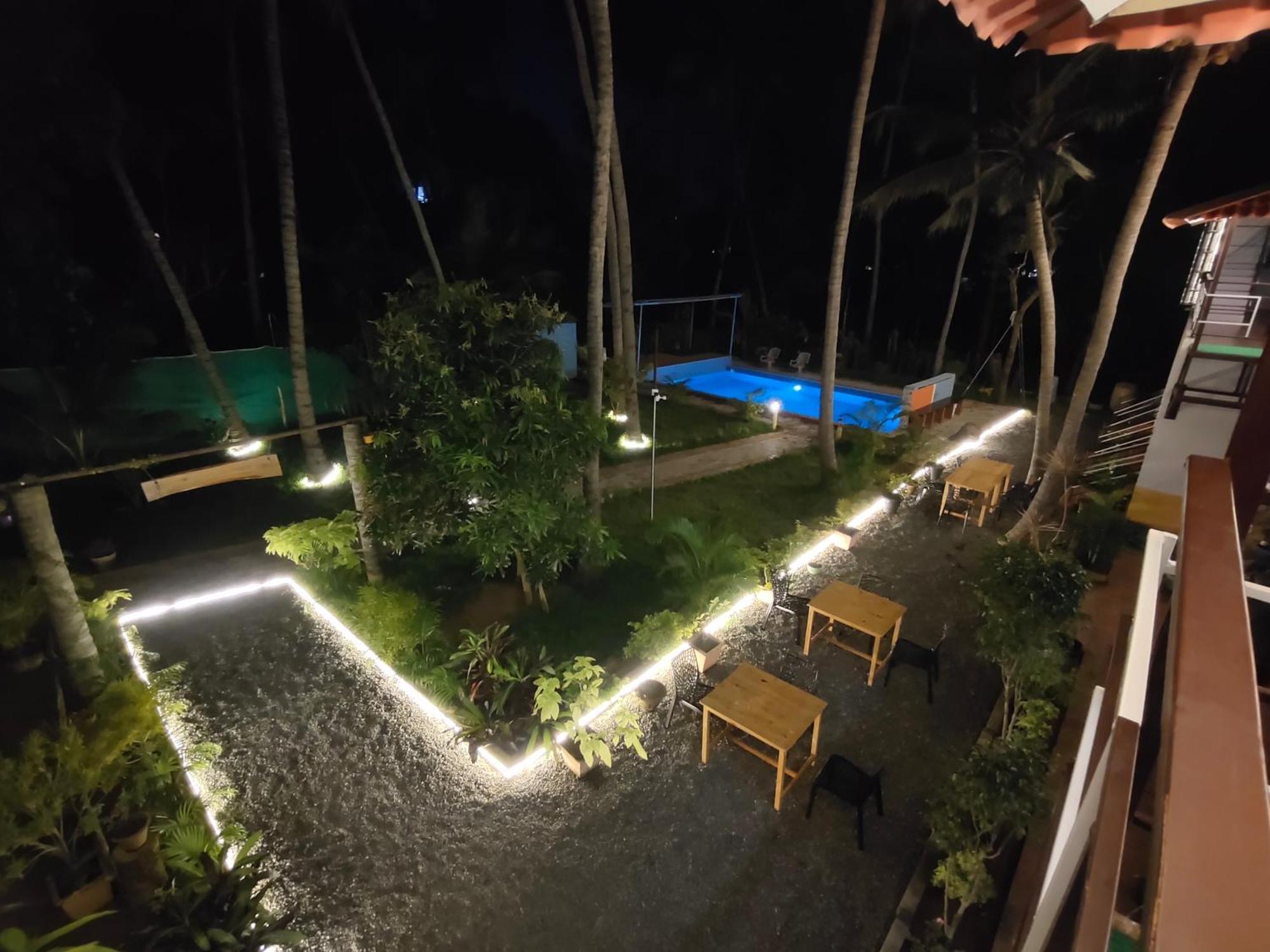 Pv Cottages - Serenity Beach Pondicherry Bagian luar foto